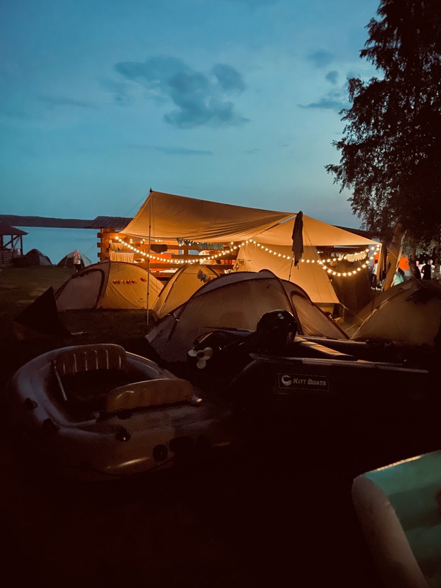 Вечерние берега можайского моря ?