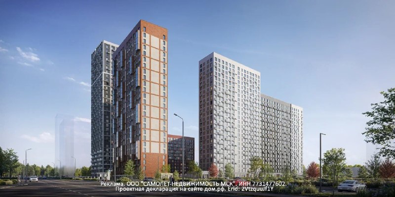 Группа "Самолет" объявила о строительстве своего нового ЖК "Химки Парк" со всей необходимой инфрастр