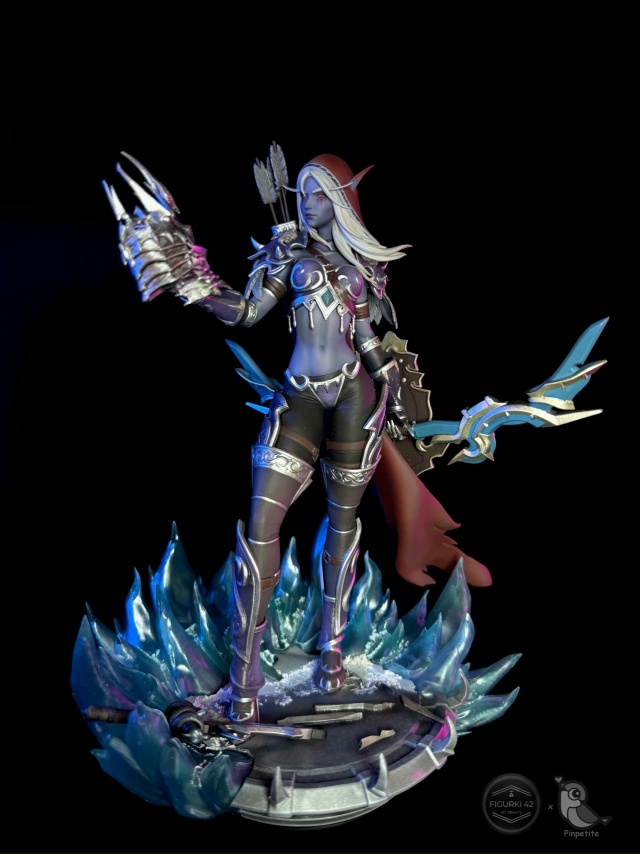 Сильвана Ветрокрылая. Ожившая легенда Азерота. 🌑
На?...