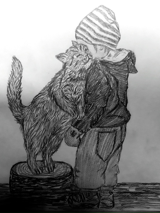 Нежность...
Простой карандаш📝