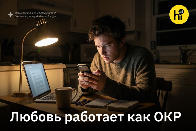 ❤️ Любовь и ОКР имеют схожий механизм работы в мозге
Японские ученые подтвердили это, наблюдая за п