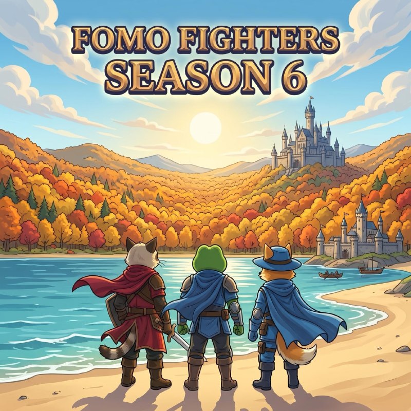#Fomo_Fighters ⚔️
⚔️ СЕЗОН 6
Уважаемые игроки, шестой сезон официально начался!
Даты проведения с