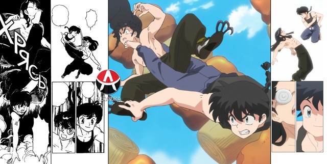 ❤ Сравниваем «Ранма 1/2»: манга х 3 серия 2 сезона ремейк?...