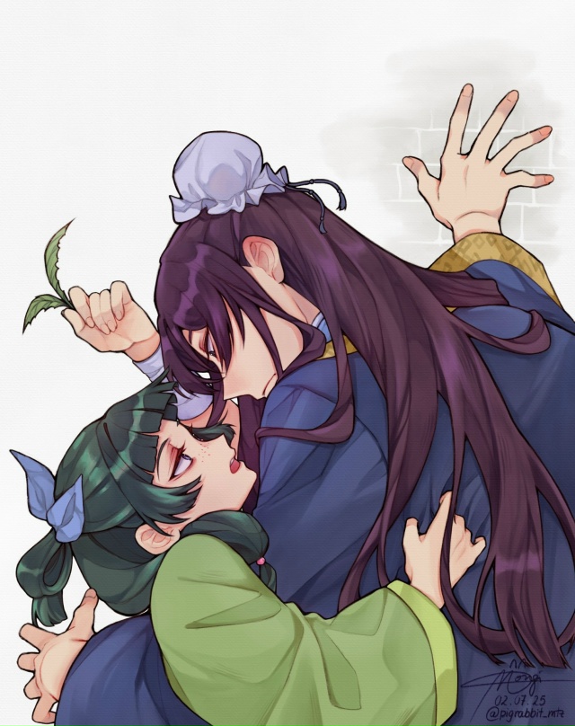 #Kusuriya_no_Hitorigoto / Монолог в аптечной лавке
Art: pigrabbit_mtz
(Д?...