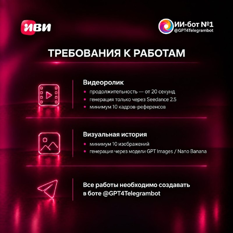 🔴 Перепишите сериал и получите MacBook или попадите на съемки!
Вместе с онлайн-кинотеатром Иви зап