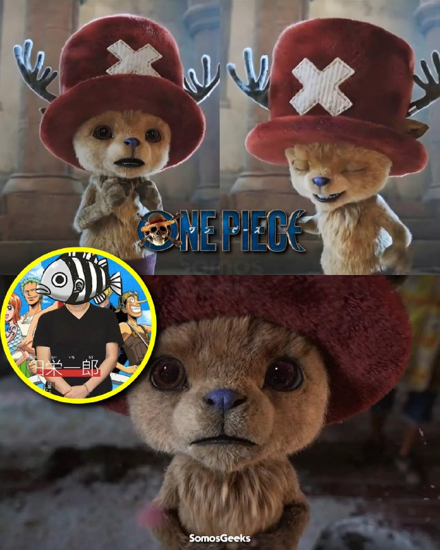 🦌ЭЙИТИРО ОДА СПАС ДИЗАЙН ЧОППЕРА
Голливуд хотел сделать его «реалистичным зверем», но Ода вмешался,