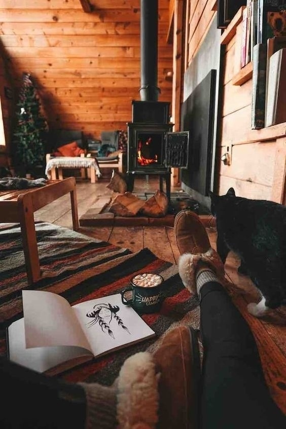 Совсем скоро мы укутаемся в пледы, разожжём камины и бу...