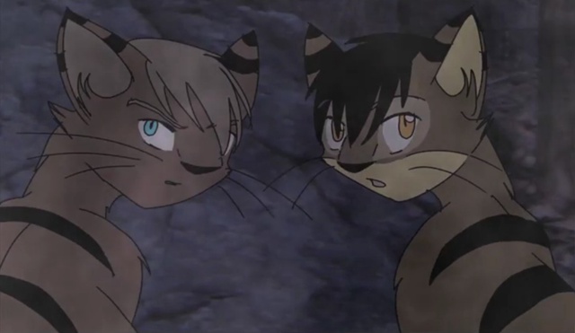 Коршун и Ежевика — перерисовка кадра из легендарного A...