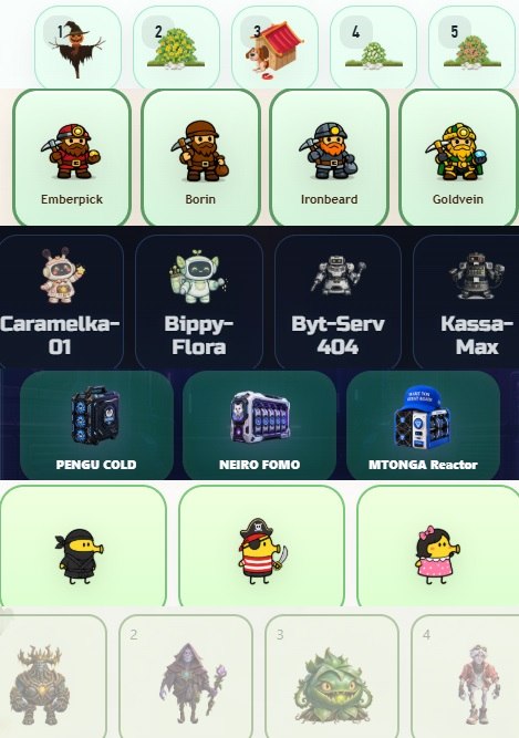 #Fomo_Fighters #Grow_Tea #Golden_Miner #Signal2193 #MEME_MINING #PandaFiT #Doodle_Jump #Garde