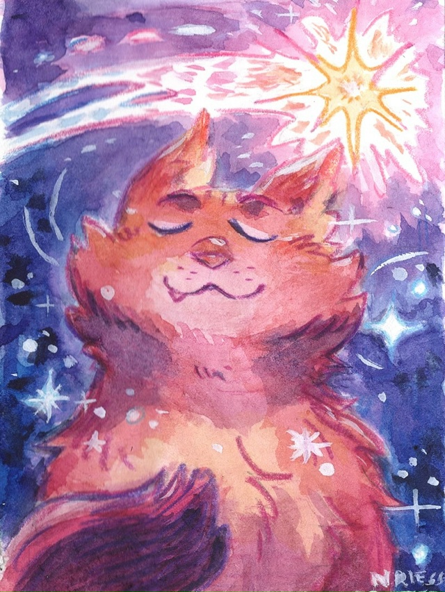 Натали Рисс:
Счастливая неделя выхода Warriors V3! Я уже вык?...