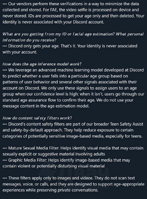 ‼️Дискорд закручивает гайки — с марта платформа вводит жёсткую верификацию возраста по всему миру Ч