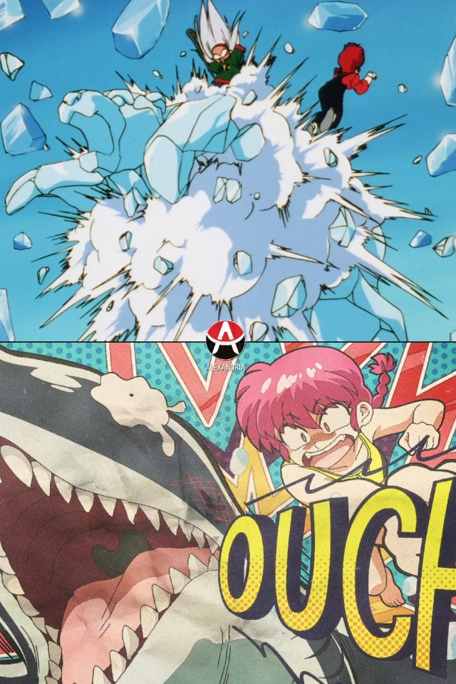 ❤ Сравниваем «Ранма 1/2»: сериал 89-го х 4 серия 2 сезона р?...