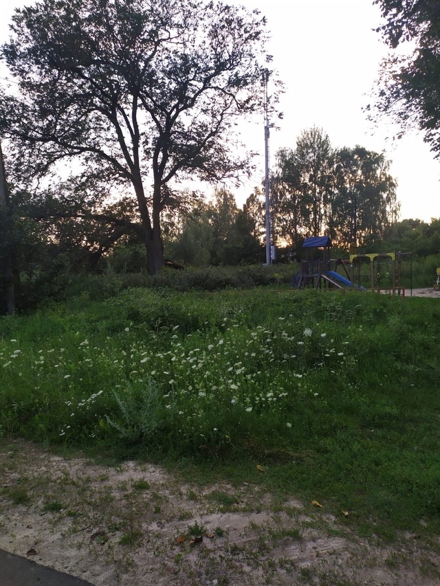Радутино. Село Партизанской Славы. Детская площадка в ?...