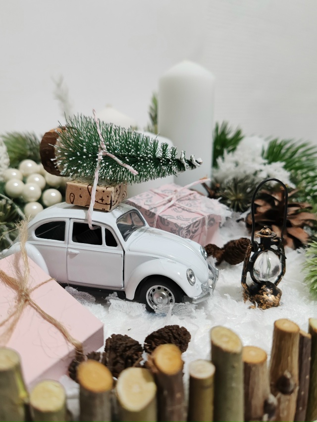 Мои новогодние композиции как в Pinterest😍