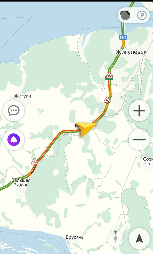 Федеральная трасса вся стоит.
Спасибо ремонтникам. Суб...