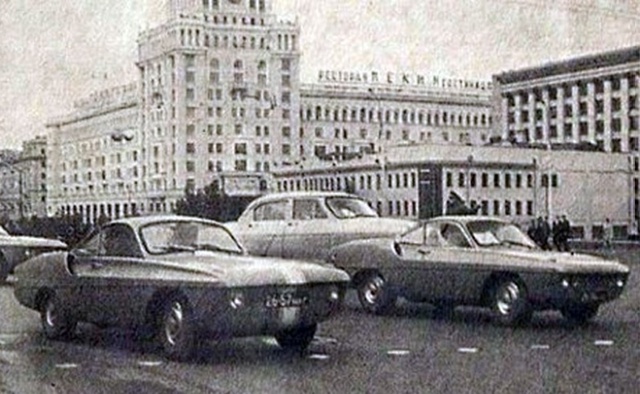 На фото автомобиль МКЗ-НАМИ Спорт-900, СССР разработка 196...