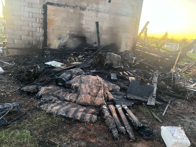 🔥В Култаево произошёл пожар в частном жилом доме. Пре?...