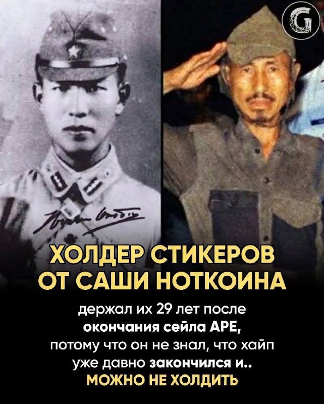 Если что это отсылка к японскому солдату, который после окончания Второй мировой еще 29 лет партизан