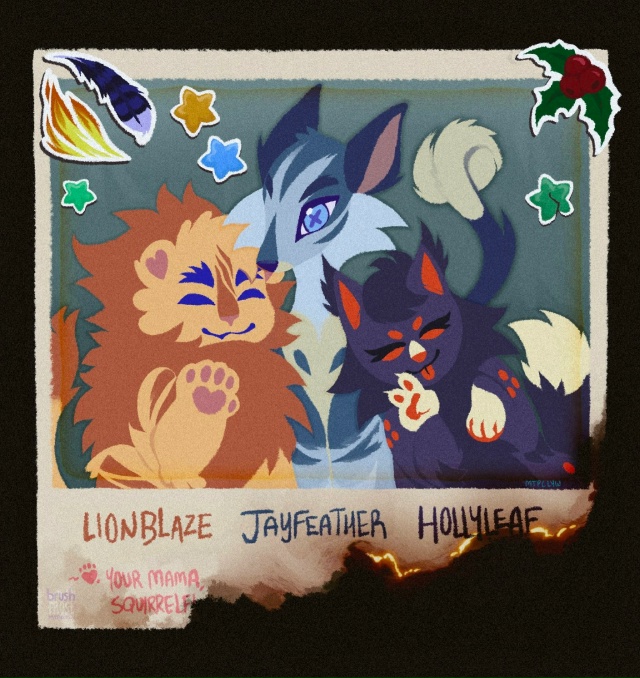 Львиносвет, Воробей и Остролистая
© bristlefrost
#KV_ZZ_ART