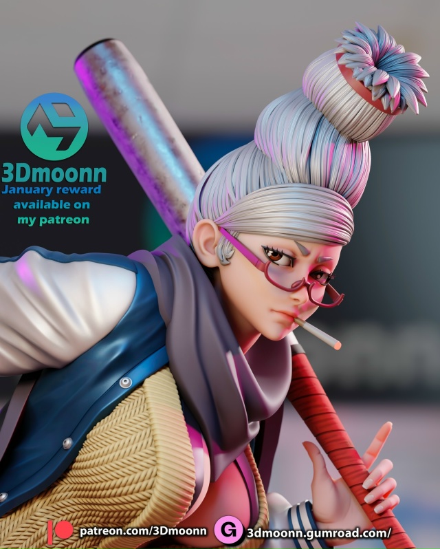 💋 3DMoon Studio презентуют аппетитную Сейко из «Дандадан».
...