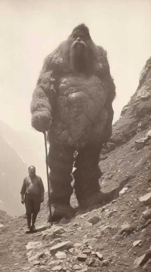 Снежные Гиганты на старинных фотографиях.