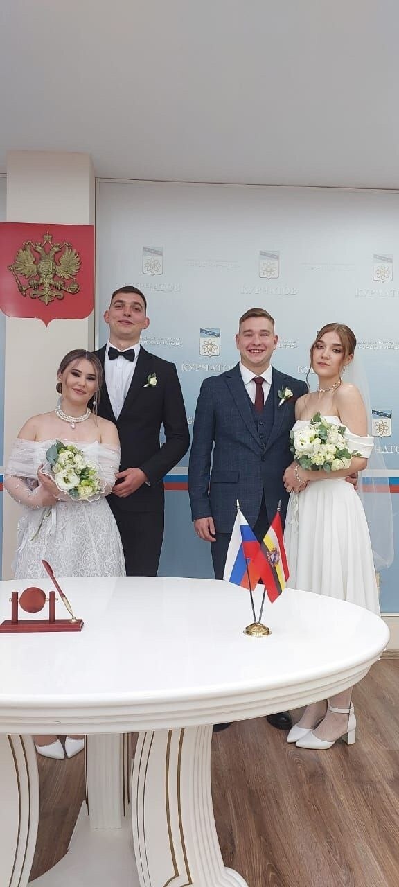 ‼️В Курчатове – день любви и верности!
В красивую да?...