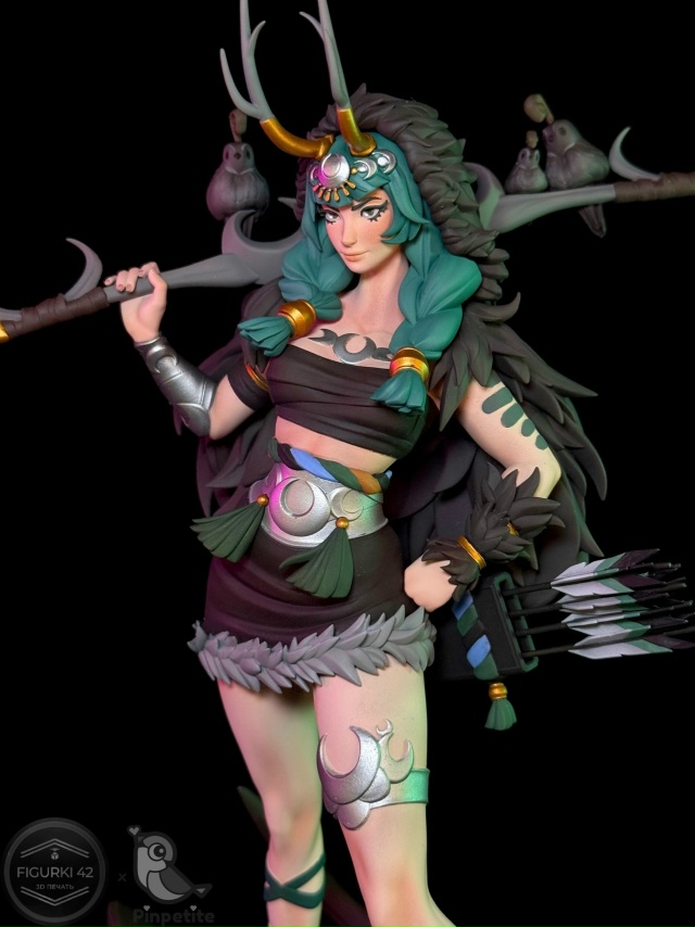 Артемида, финальная работа этого года от нашей талантл...