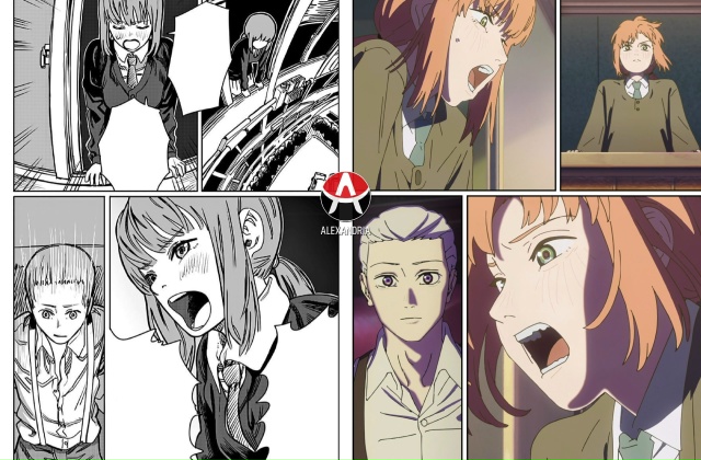 🔥Сравниваем «Ван-шоты Фудзимото»: манга х 4 серия.
#ср...