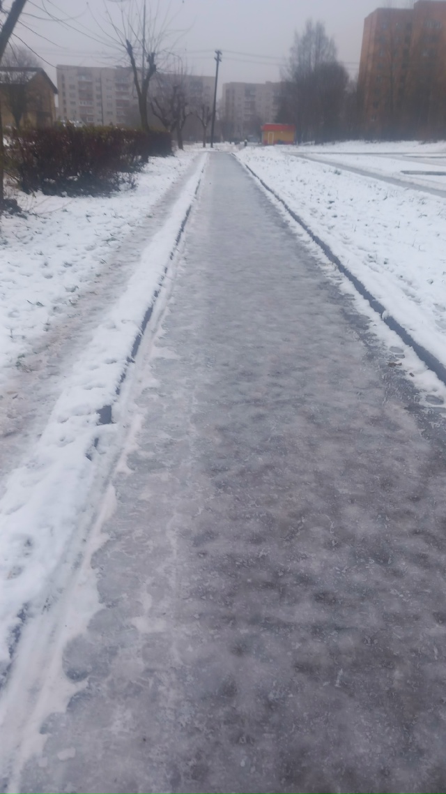 И везде один лёд, травматология готовься!!!