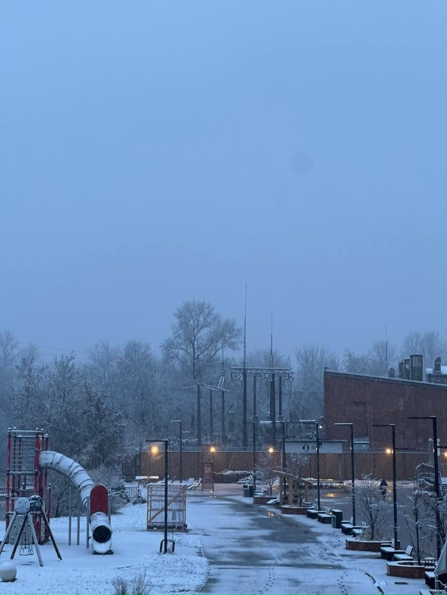 Зима пришла в Балашиху. Ждём первых снеговиков ☃