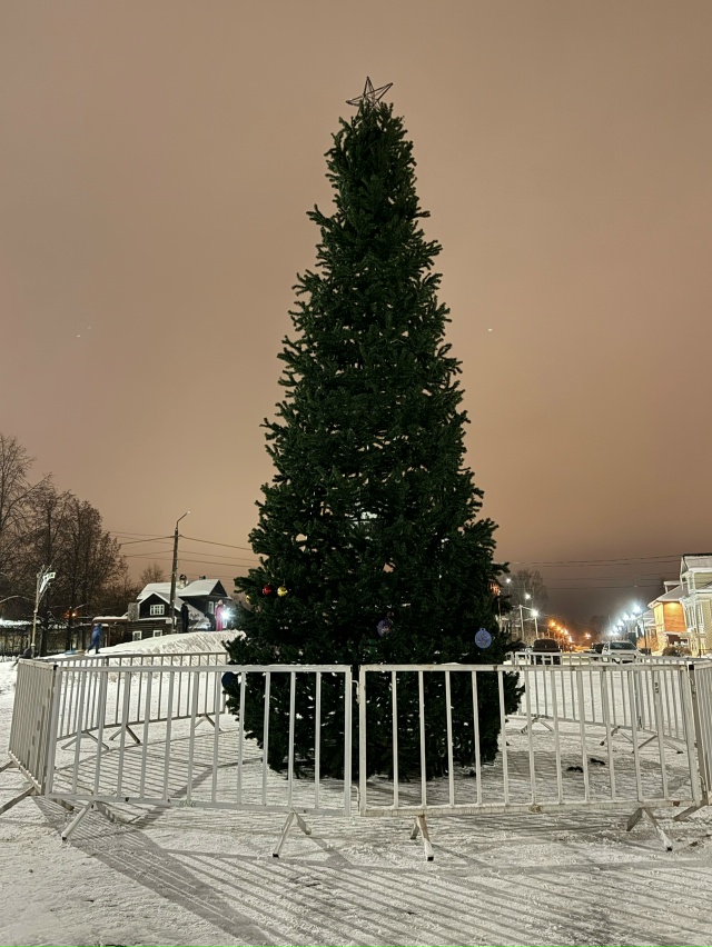 Кто говорит, что плохая елка в Вельске, по моему очень д...