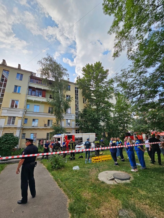 В Балашихе по факту смерти в пожаре мужчины возбуждено...