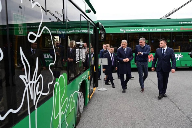🚎🚎🚎 В Уфу на маршруты выйдут 10 новых троллейбусов
П...