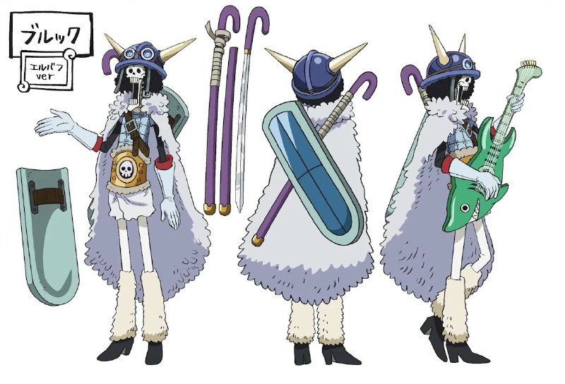 🏴‍☠️Дизайн персонажей аниме «Ван-Пис» к арке Эльбаф.
Стартует арка в апреле 2026 года.