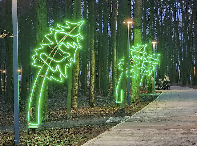 Протвино начали украшать к Новому году.