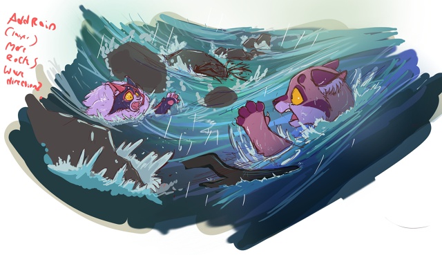 Ещё один кадр из пролога, который я сделала для своего A...