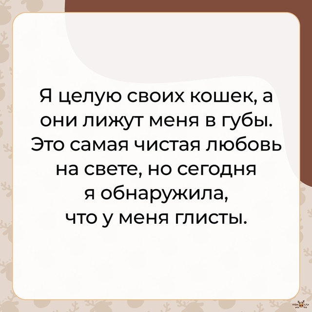 — Это самая чистая любовь на свете...
#Подслушано_пров?...