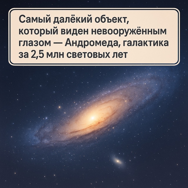 🔭 Самый далёкий объект,
который можно увидеть невоору...