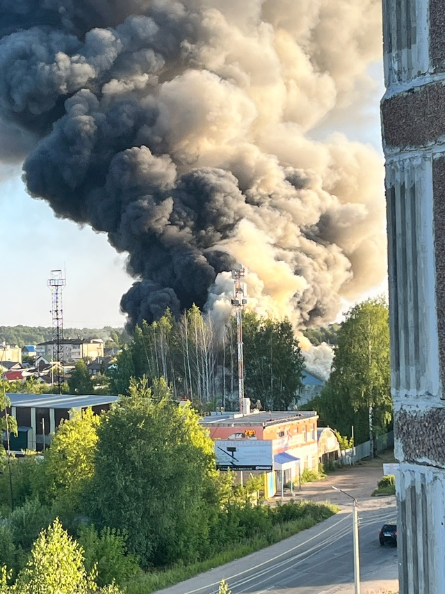 В пмк пожар