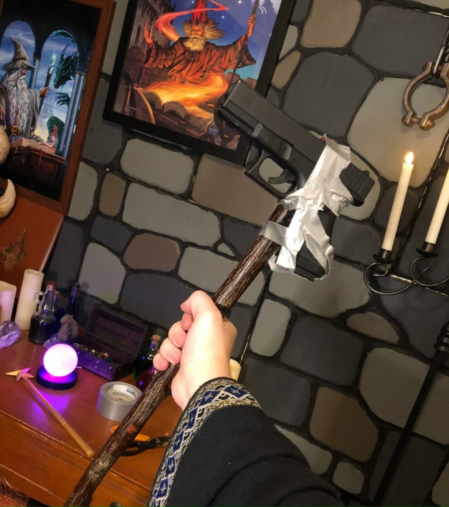 Чел самостоятельно создал самую могущественную волше?...