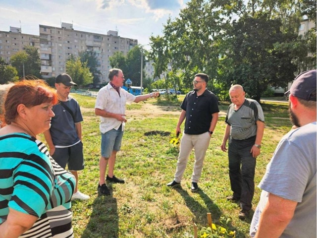 В Орехово-Зуеве состоялась встреча жителей дома № 14 н...