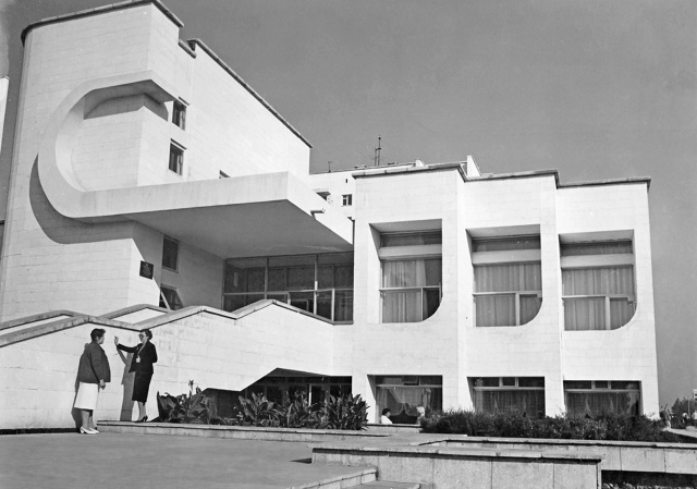 Евпатория 1985 – Открытие Дворца торжественных событий....