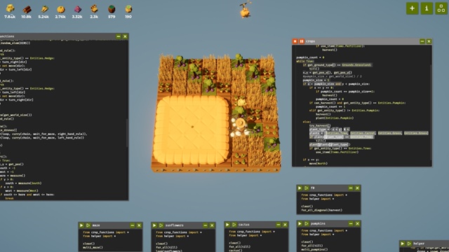 Симулятор фермерства для обучения программированию в?...