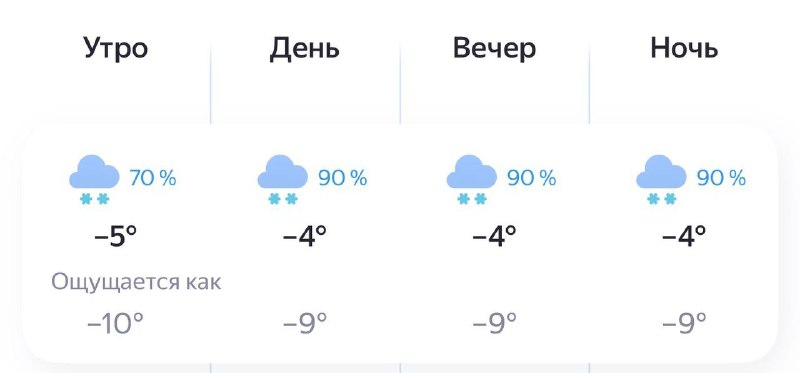 🫣 Москва, завтра угадайте что — снова снегопад