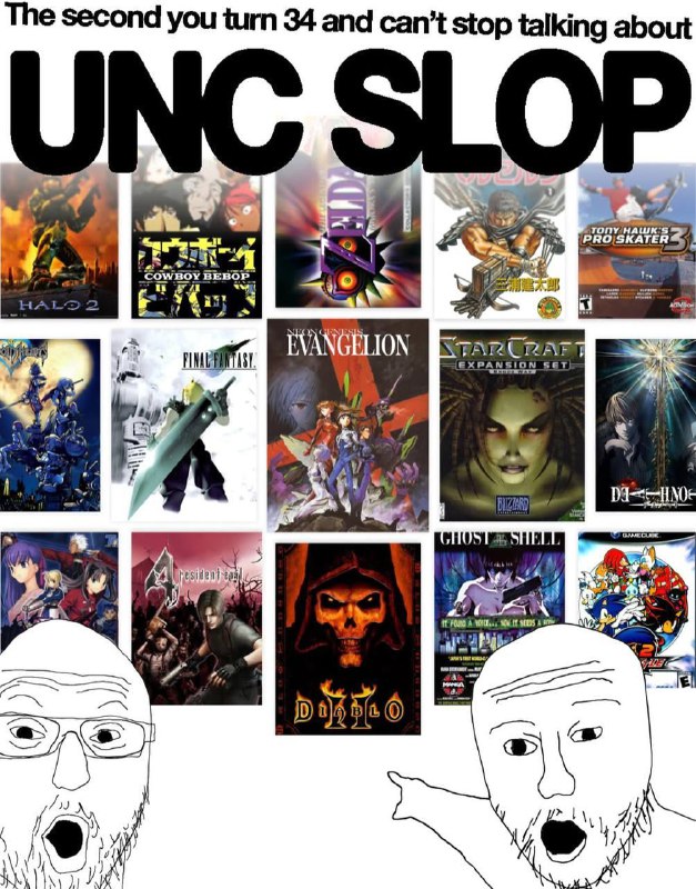 Unc Slop («дядины помои») — зумеры придумали название для всего, что нравится миллениалам: старые иг