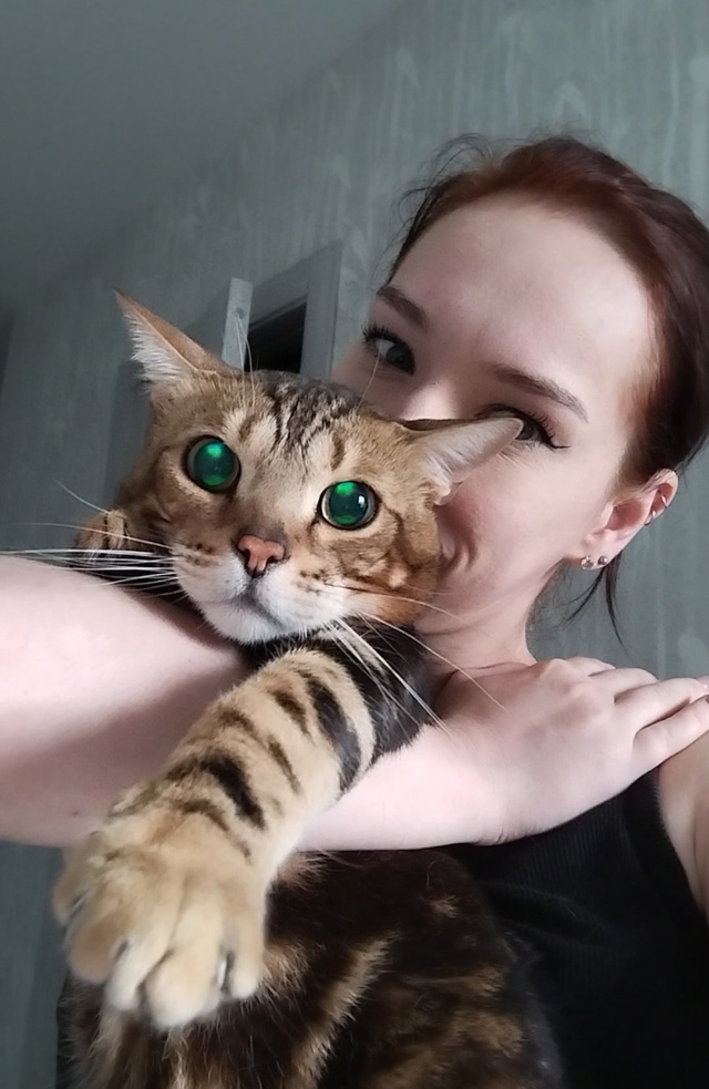 Зеленоглазый мой мужчинка)