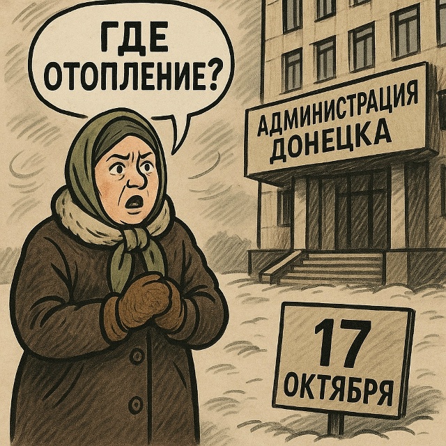 Администрация Донецка!
Почему сегодня уже 17 октября, а ...