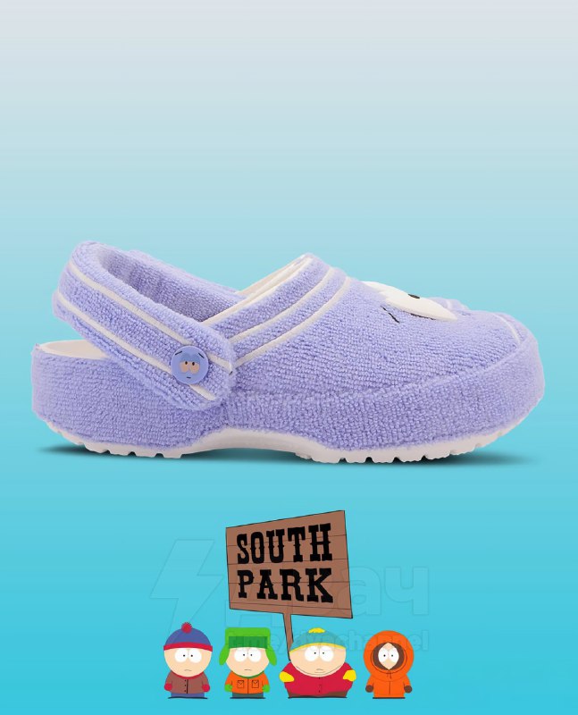 Модники, внимание: Crocs заколлабился с… «Южным Парком».
В линейке будут модели с лицами Картмана,