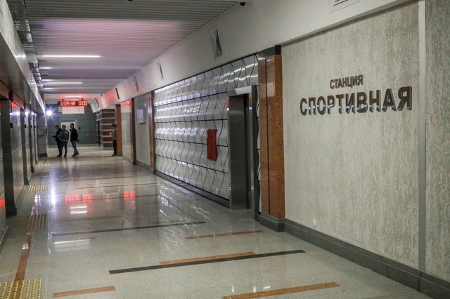 Ηa cтaнции мeтpo «Спopтивнaя» уcпeшнo пpoтecтиpoвaн пepвый пятив...