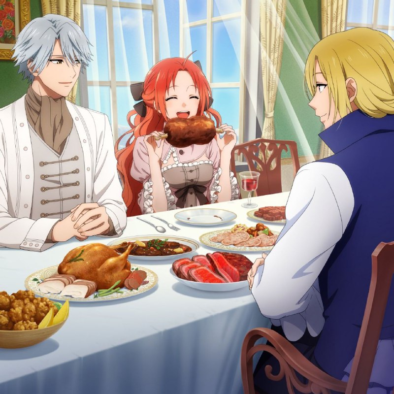 Голодны?
29 ноября в Японии отмечается День хорошего мяса. В честь праздника команда аниме "Леди со